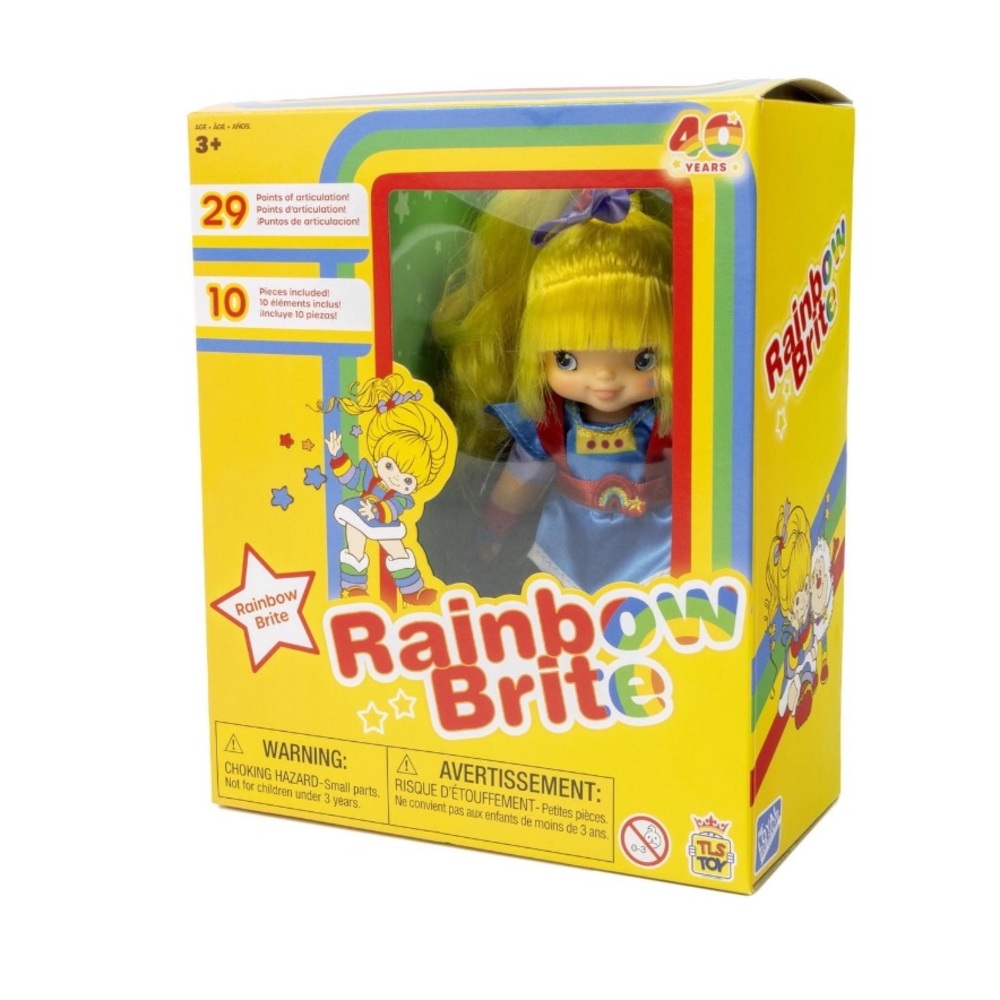🆕 5.5” Rainbow Brite Articulated Fashion Doll, Articulated Fashion Doll